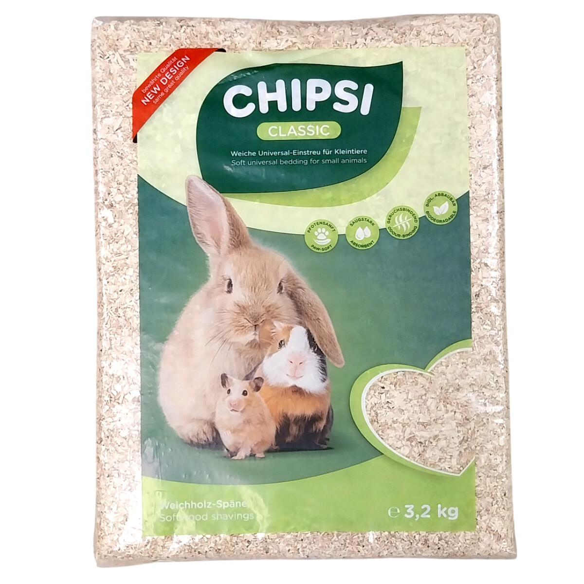 Chipsi Classic Hobelspäne 3,2 kg box