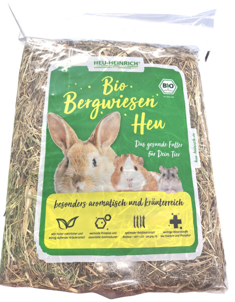 Heu Heinrich Bio Bergwiesenheu