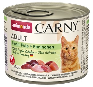 Animonda Carny Adult Huhn, Pute + Kaninchen 200 g