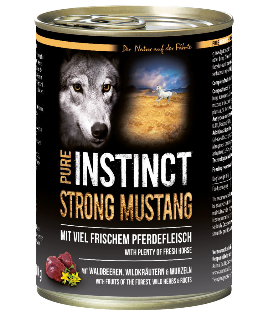 Pure Instinct Strong Mustang Pferd 400 g box
