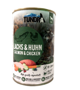 Tundra Lachs & Huhn Dose 400 g