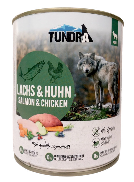 Tundra Lachs &amp; Huhn Dose 800 g
