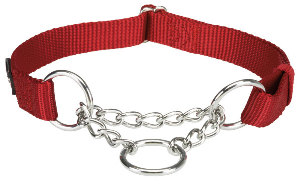 Trixie Premium Zug Stopp Halsband rot