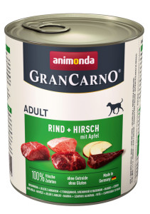Animonda Gran Carno Rind, Hirsch + Apfel 800 g