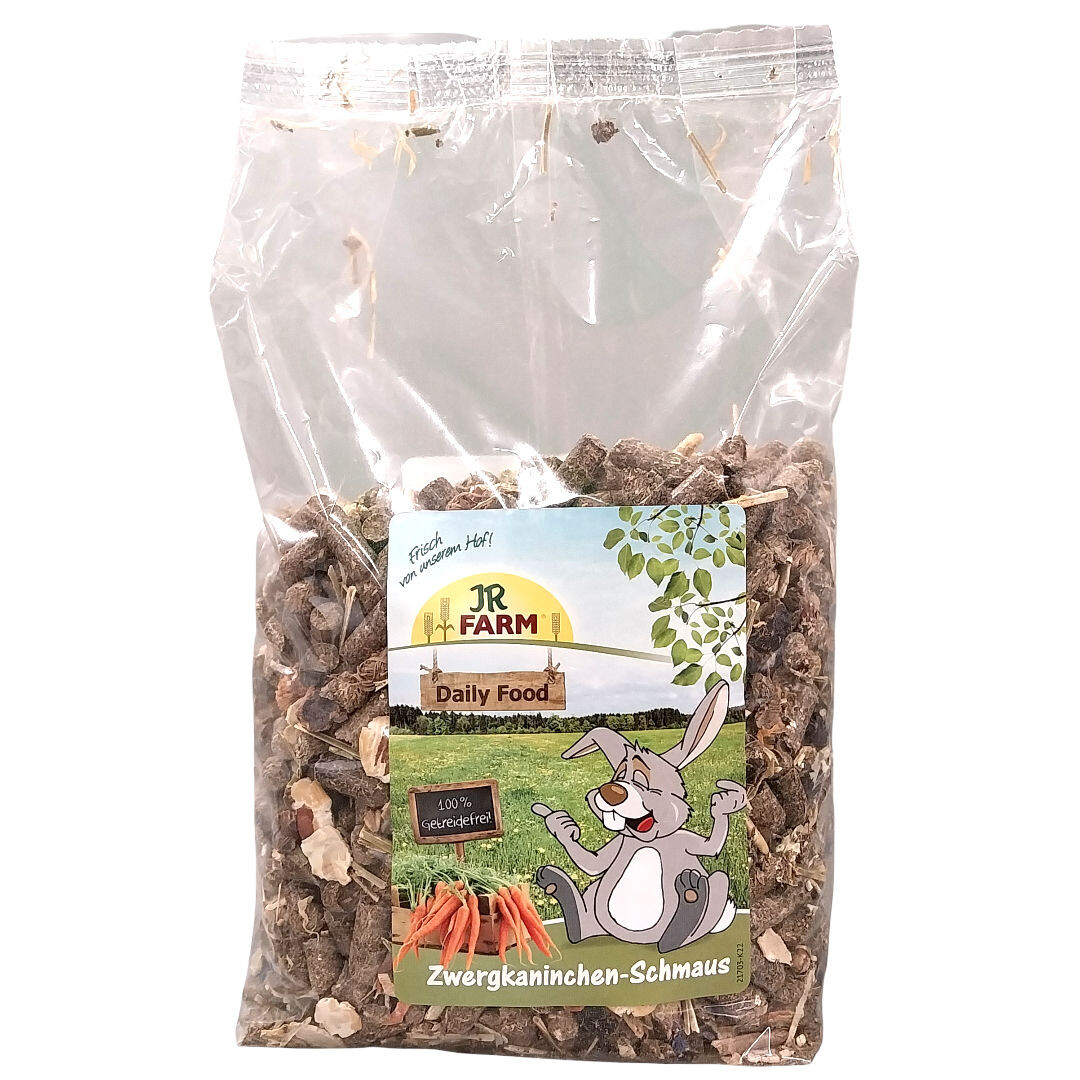 JR Farm Zwergkaninchen Schmaus 1,2 kg box