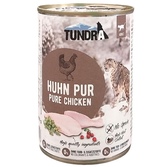 Tundra Cat Huhn pur 400 g box