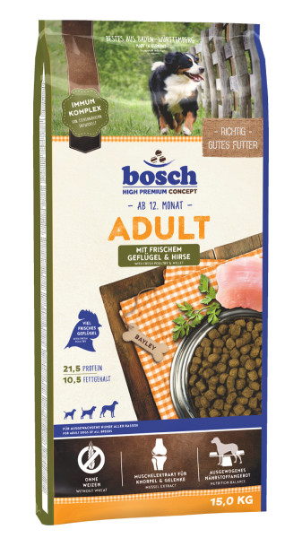 Bosch Adult Gefl&uuml;gel &amp; Hirse 15 kg