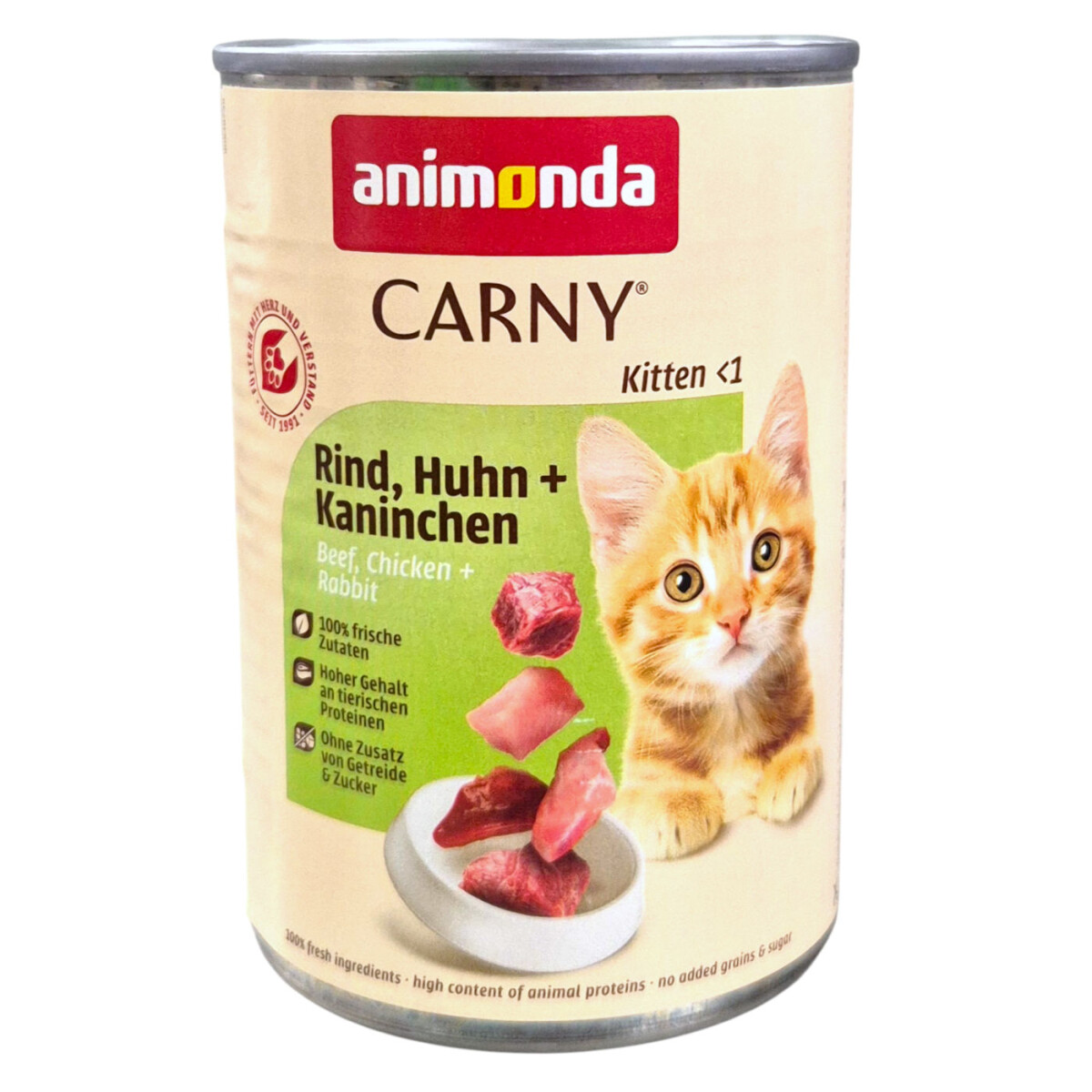 Animonda Carny Kitten Rind, Huhn + Kanin box