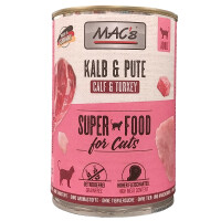 Macs Cat Kalb & Pute SuperFood 400 g
