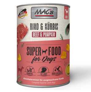 Macs Rind & Kürbis SuperFood 400 g