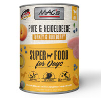 Macs Pute & Heidelbeere SuperFood 800 g
