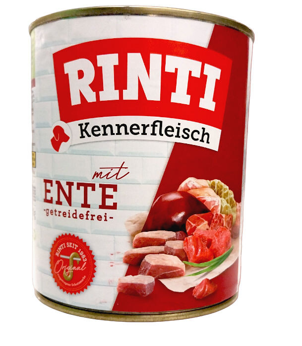 Rinti Kennerfleisch mit Ente 800 g box