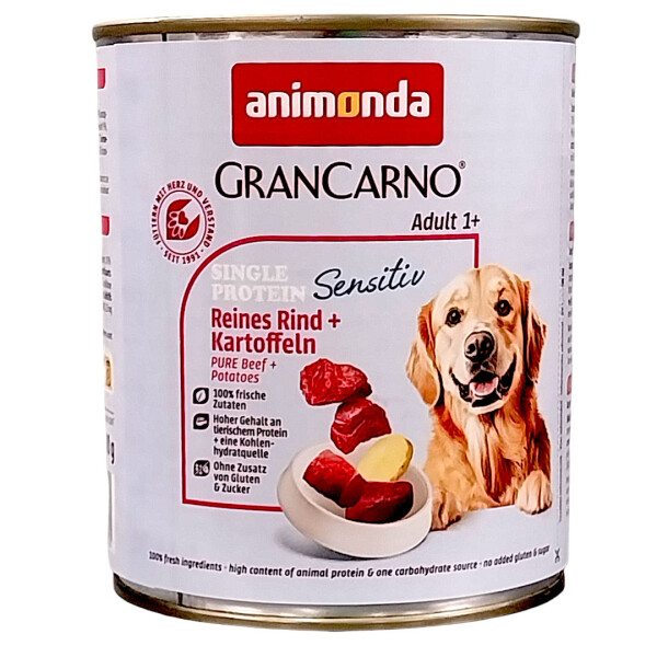 Animonda GranCarno Sensitiv Rind + Kartoffeln 800 g