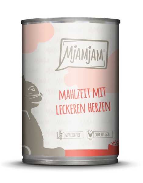 Mjamjam Mahlzeit mit leckeren Herzen 400 g