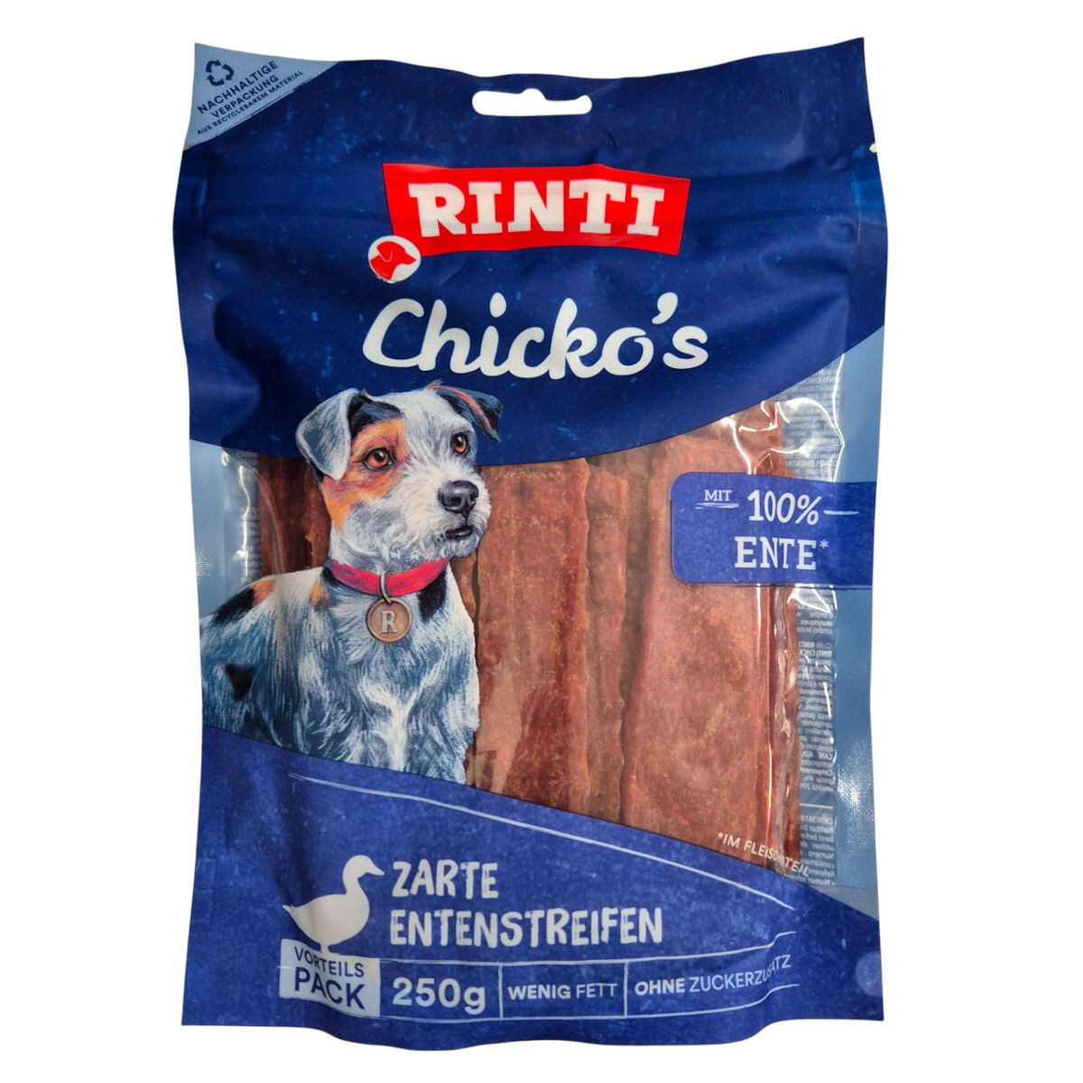 Rinti Chicko´s mit Ente 250 g box
