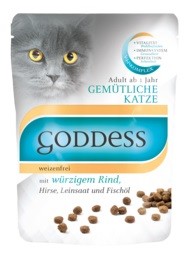 Goddess gemütliche Katze mit Rind 750 g