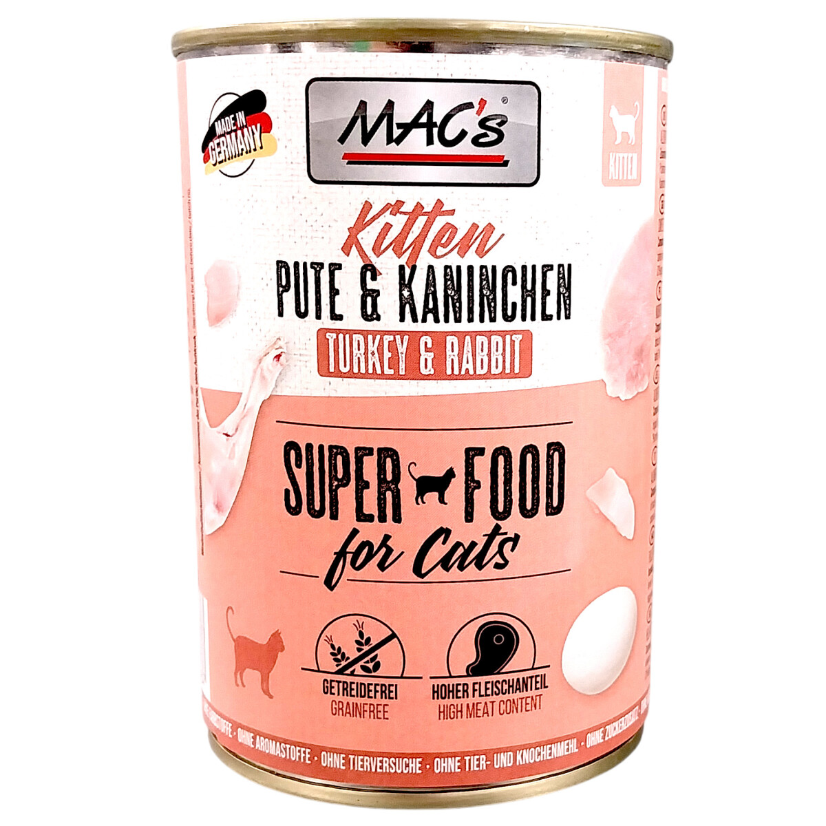 Macs Cat Kitten Pute und Kaninchen Super box
