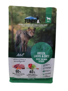Tundra Hirsch, Lachs & Ente 750 g