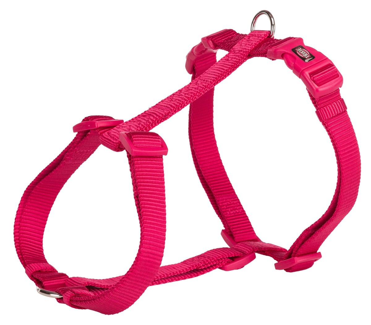 Trixie Premium H Geschirr fuchsia M-L box