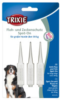 Trixie Dog Floh- und Zeckenschutz Spot on gro&szlig;e Hunde 3x 5 ml