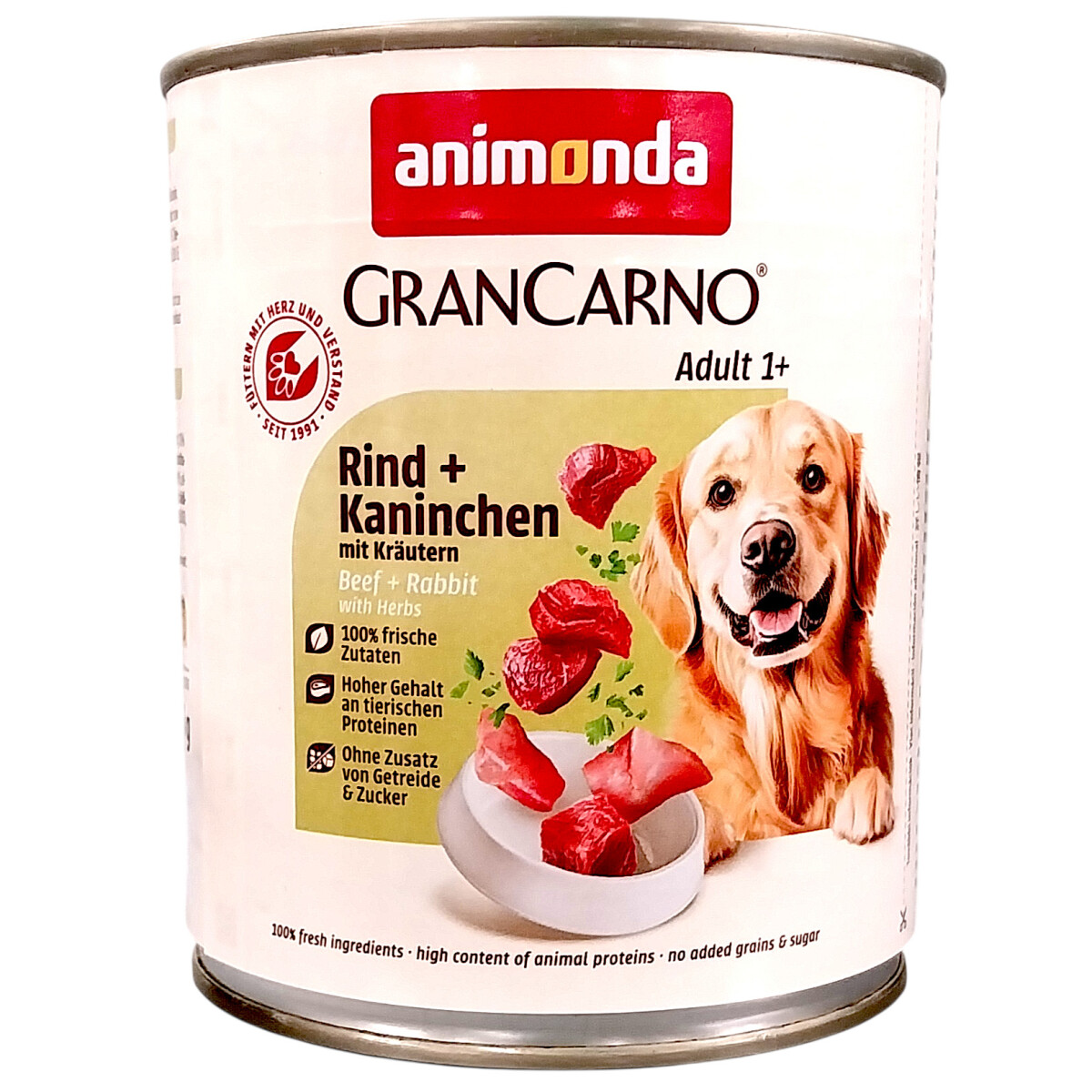 Animonda GranCarno Rind, Kaninchen + Kr& box