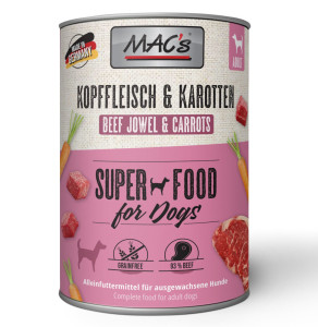 Macs Kopffleisch & Karotten SuperFood 400 g