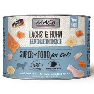 Macs Cat Lachs & Huhn SuperFood 200 g