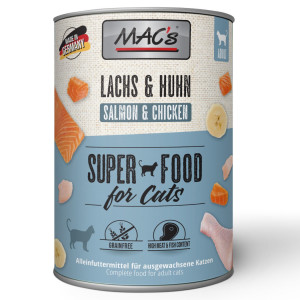 Macs Cat Lachs & Hühnchen SuperFood 400 g