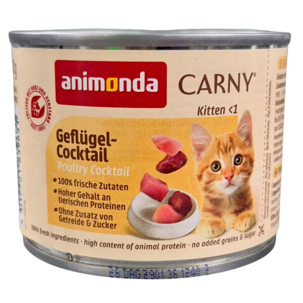 Animonda Carny Kitten Geflügel Cocktail 200 g