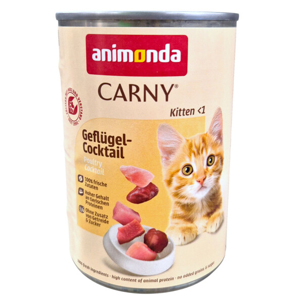 Animonda Carny Kitten Geflügel Cocktail 400 g