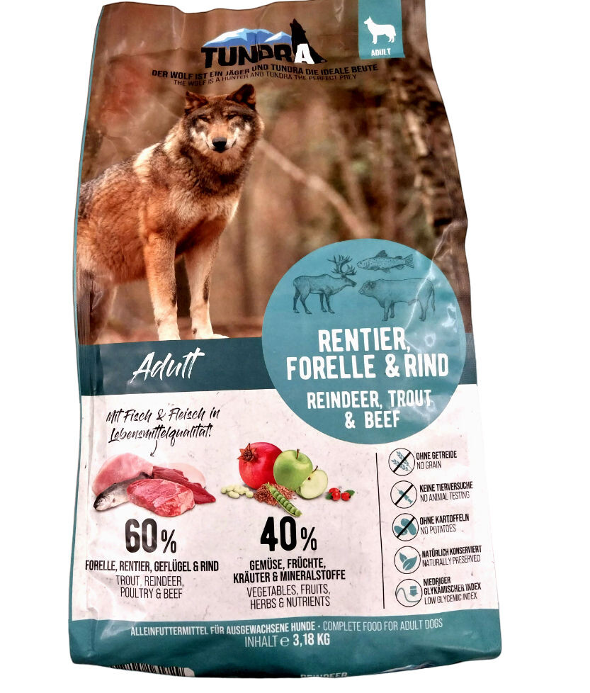 Tundra Rentier, Forelle & Rind 3,18  box