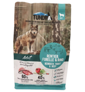 Tundra Rentier, Forelle & Rind 750 g