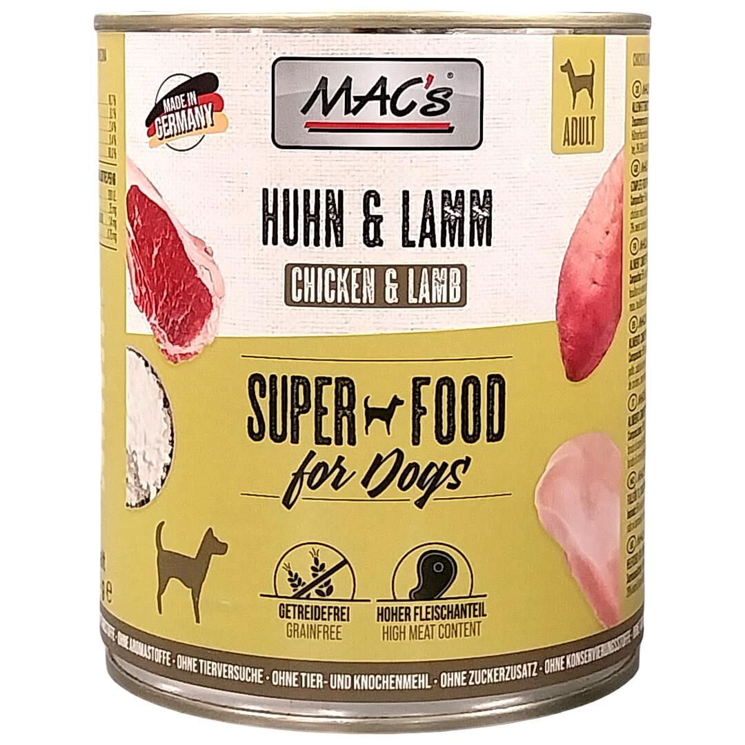 Macs Huhn & Lamm 800 g box