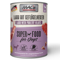 Macs Lamm mit Geflügelherzen SuperFood 800 g