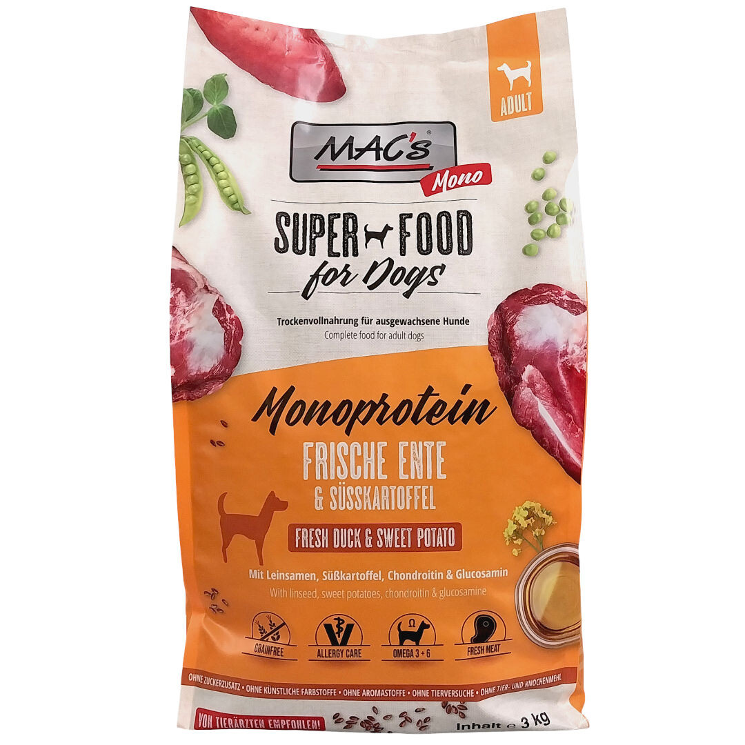 Macs Dog Mono Ente 3 kg box