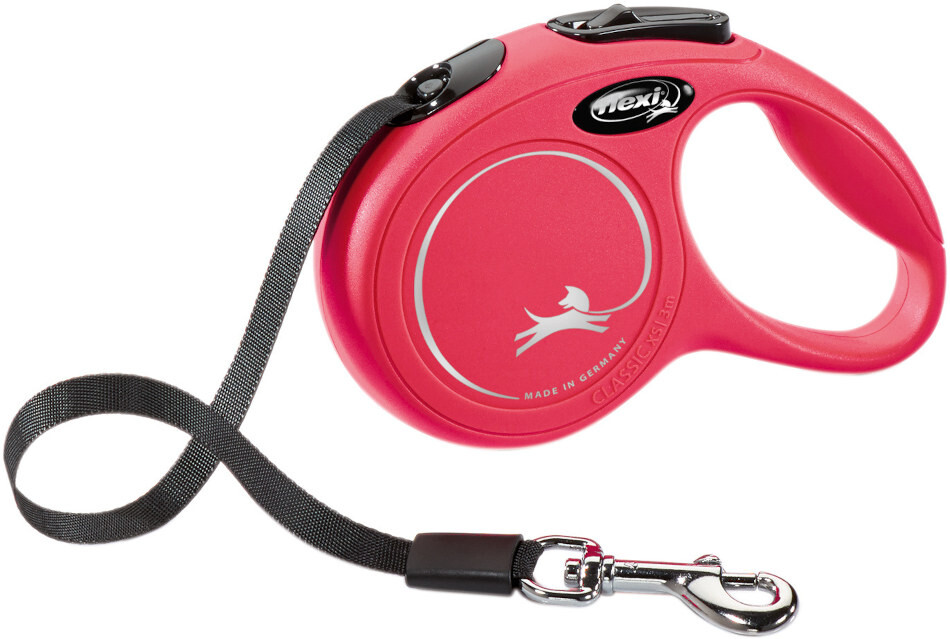 flexi New Classic Gurt XS 3m Rot