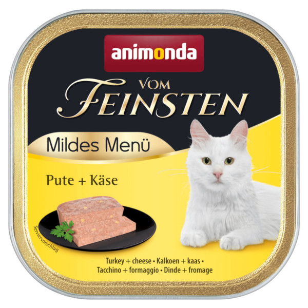 Animonda vom Feinsten Mildes Menü Pute + Käse 100 g
