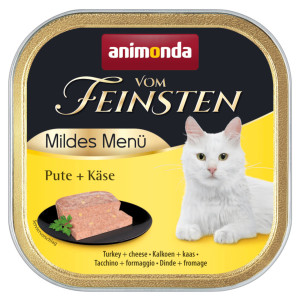 Animonda vom Feinsten Mildes Menü Pute + Käse...