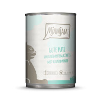 Mjamjam Gute Pute an gedämpften Kürbis 400g