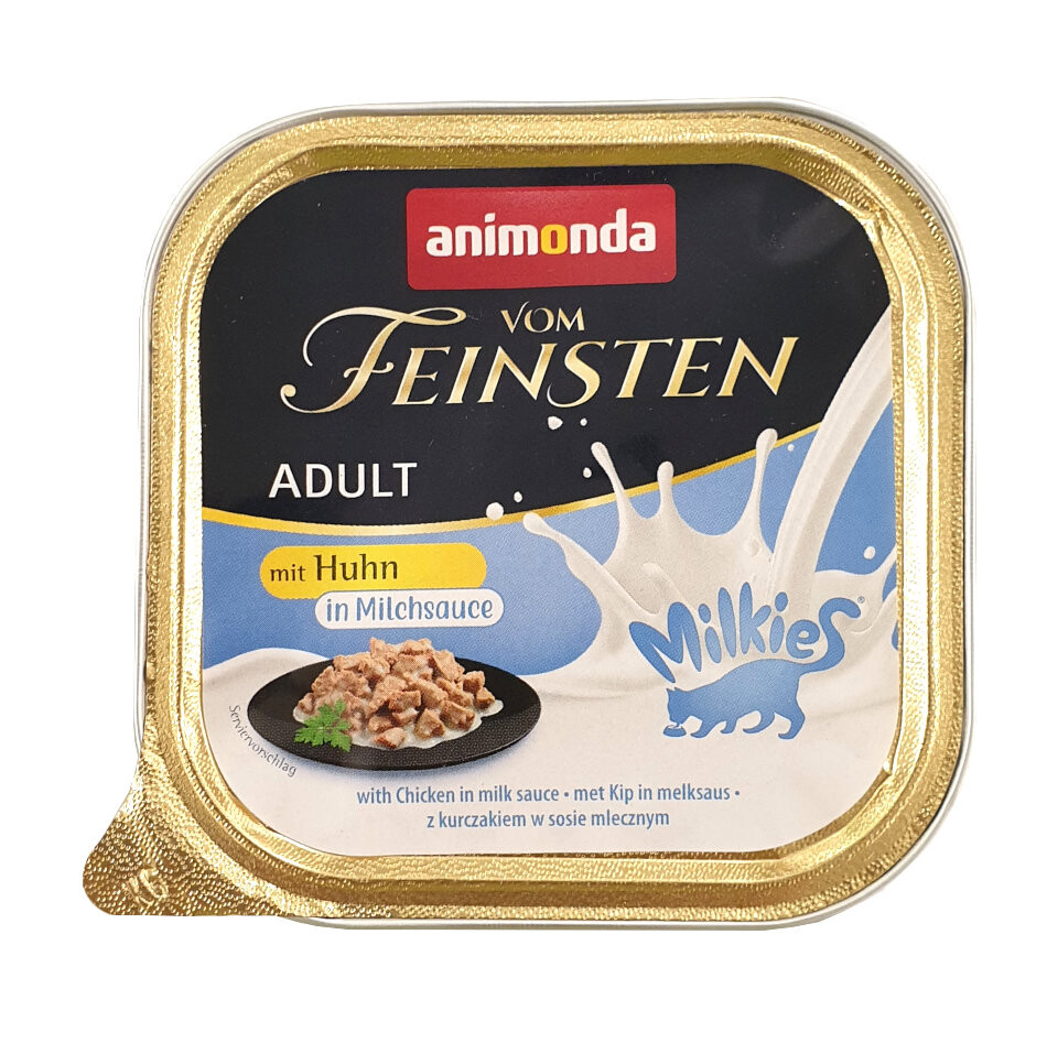 Animonda vom Feinsten mit Huhn in Milchs box