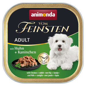 Animonda vom Feinsten mit Huhn + Kaninchen in Sauce  150 g