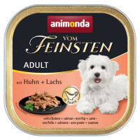 Animonda vom Feinsten mit Huhn + Lachs in Sauce  150 g