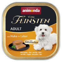 Animonda vom Feinsten Schlemmerkern mit Huhn + Leber 150 g
