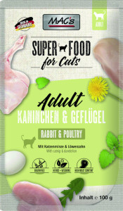 Macs Cat Superfood Kaninchen &amp; Gefl&uuml;gel 100 g