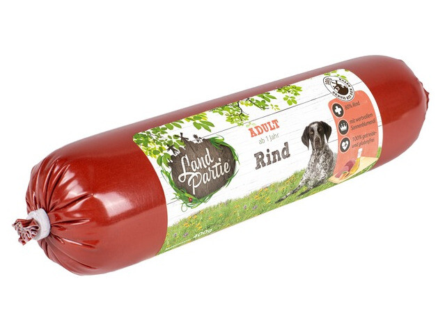LandPartie Hundewurst Rind 400 g box