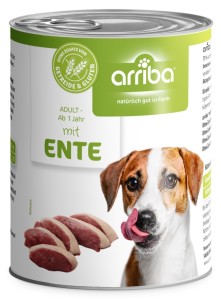 arriba Dog mit Ente 400 g