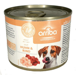 arriba Dog mit Huhn + Rind 200 g