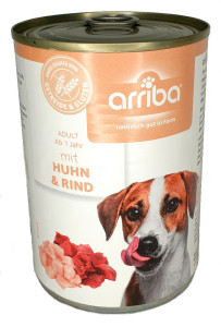 arriba Dog mit Huhn + Rind 400 g