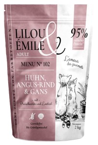 Lilou & Emile Huhn + Angus Rind + Gans 2 kg
