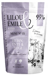 Lilou & Emile Kitten Huhn + Ente + Ziege 2 kg